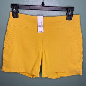 New York And Company Mustard Shorts